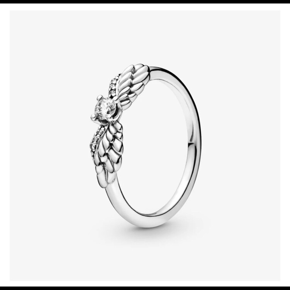 Angel wings Pandora ring